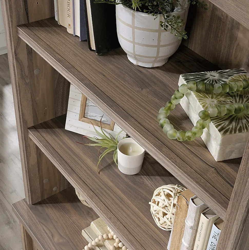 Sauder® Costa 32"W Library Hutch, Washed Walnut