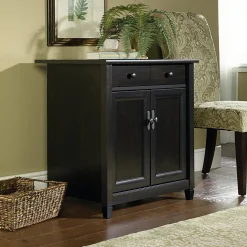 Sauder® Edge Water Utility Stand, Estate Black