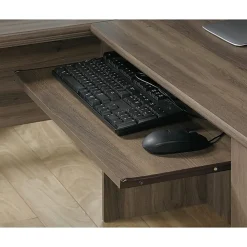 Sauder® Harbor View 66"W Corner Desk, Salt Oak