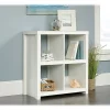 Sauder® HomePlus 33"H Cube Storage Bookcase, 4 Shelves, White