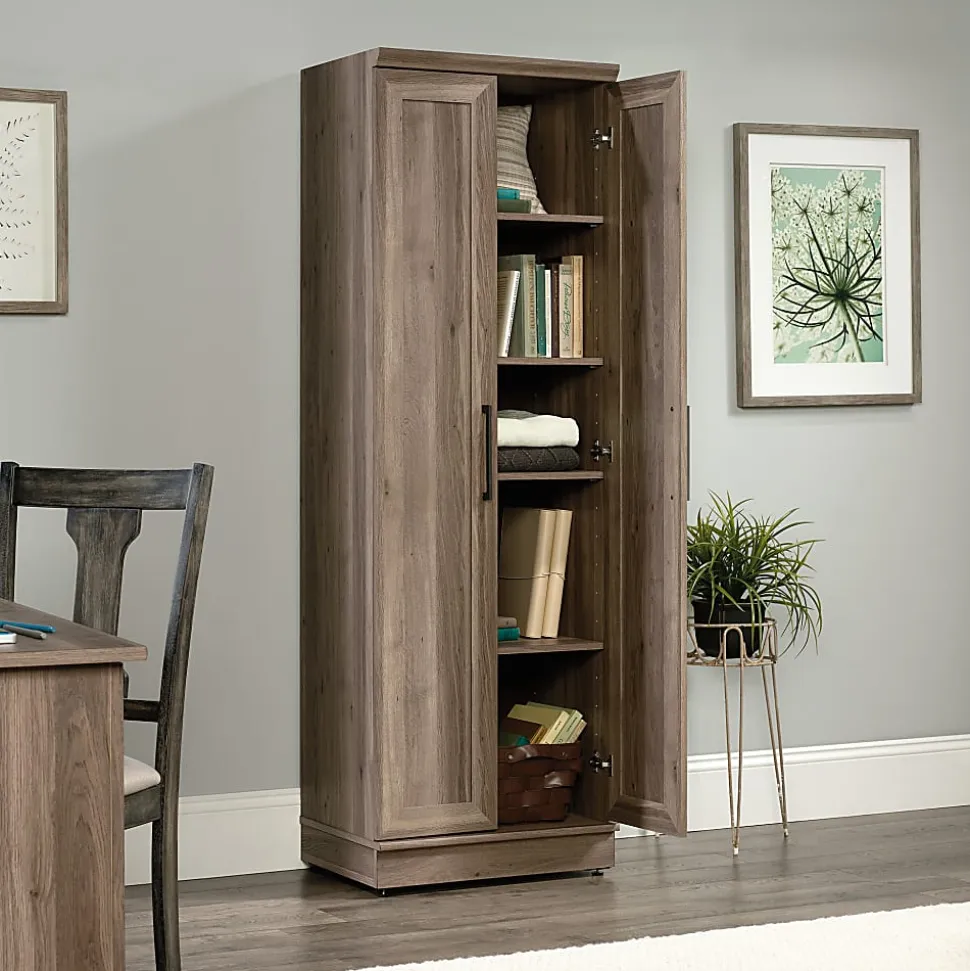 Sauder® HomePlus Narrow Storage Cabinet, Salt Oak