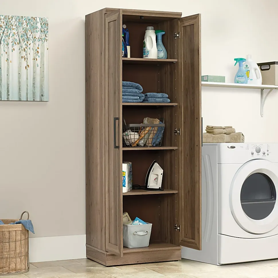 Sauder® HomePlus Narrow Storage Cabinet, Salt Oak