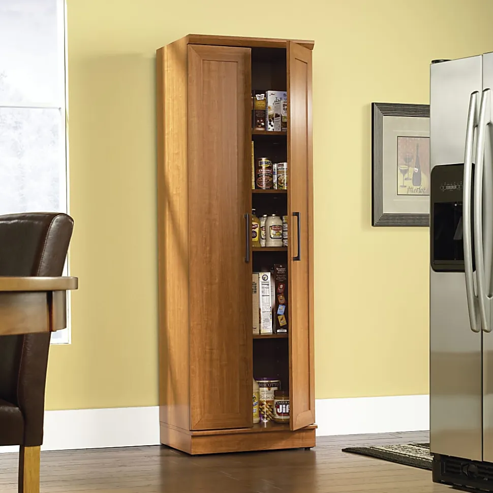 Sauder® HomePlus Narrow Storage Cabinet, Sienna Oak