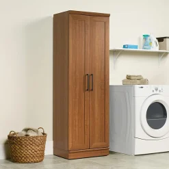 Sauder® HomePlus Narrow Storage Cabinet, Sienna Oak