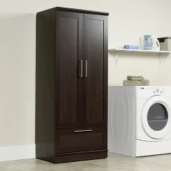 Sauder® HomePlus Wardrobe/Storage Cabinet, Dakota Oak