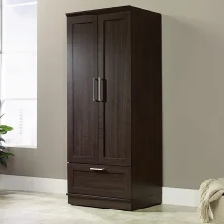Sauder® HomePlus Wardrobe/Storage Cabinet, Dakota Oak