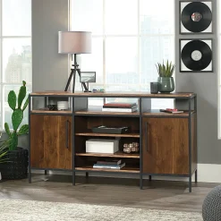 Sauder® Nova Loft Credenza For 65" TVs, Grand Walnut