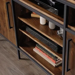 Sauder® Nova Loft Credenza For 65" TVs, Grand Walnut
