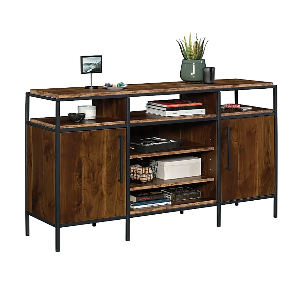 Sauder® Nova Loft Credenza For 65" TVs, Grand Walnut