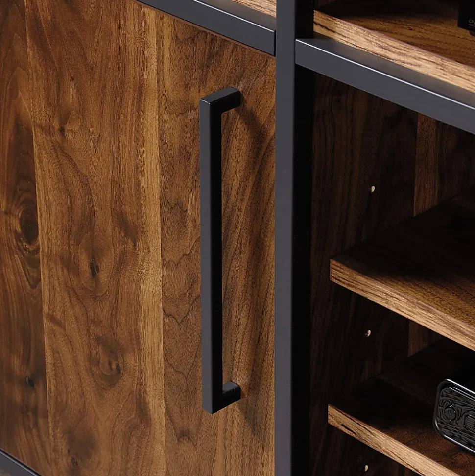 Sauder® Nova Loft Credenza For 65" TVs, Grand Walnut