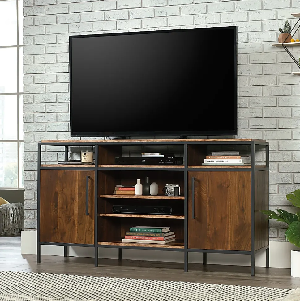 Sauder® Nova Loft Credenza For 65" TVs, Grand Walnut