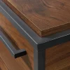 Sauder® Nova Loft 59"W L-Shape Corner Desk, Grand Walnut