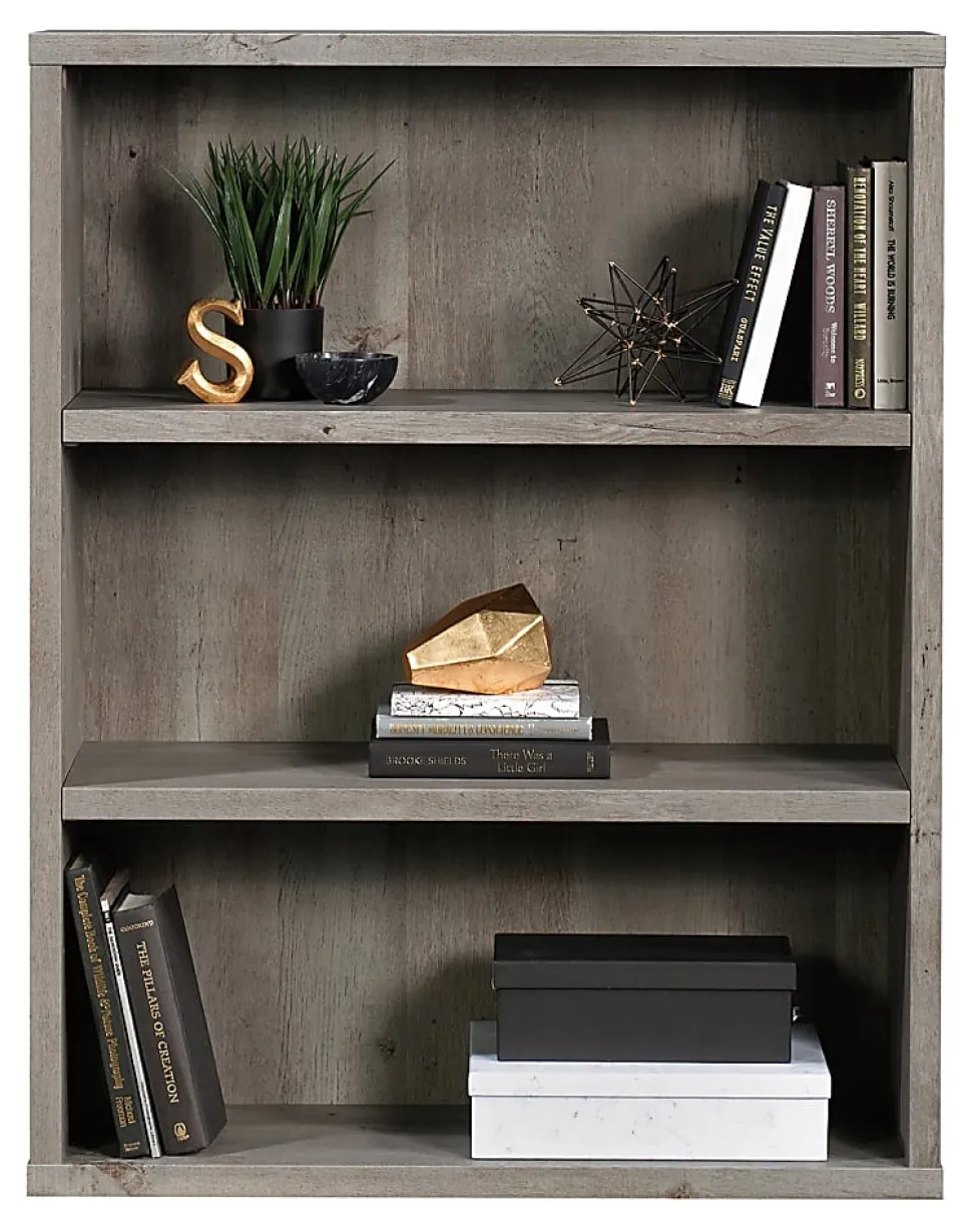Sauder® Optimum 45"H 3-Shelf Bookcase, Mystic Oak