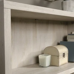 Sauder® Optimum 45"H 3-Shelf Bookcase, Chalked Chestnut