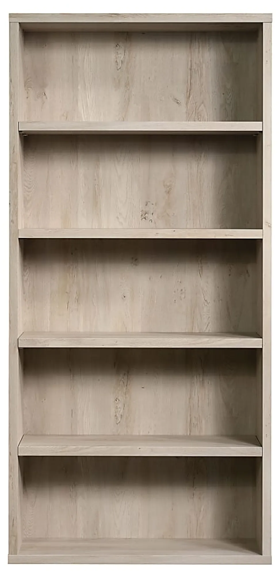 Sauder® Optimum 73-1/2"H 5-Shelf Bookcase, Chalked Chestnut