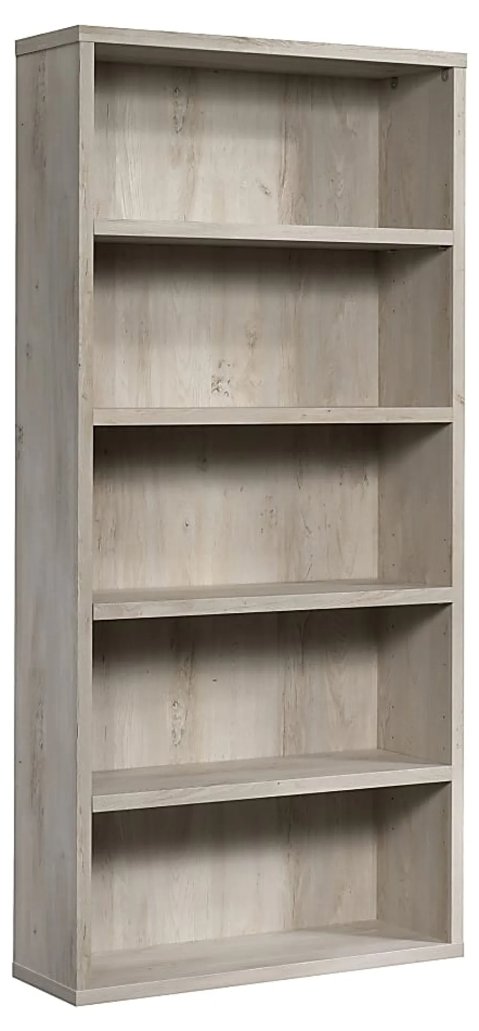 Sauder® Optimum 73-1/2"H 5-Shelf Bookcase, Chalked Chestnut