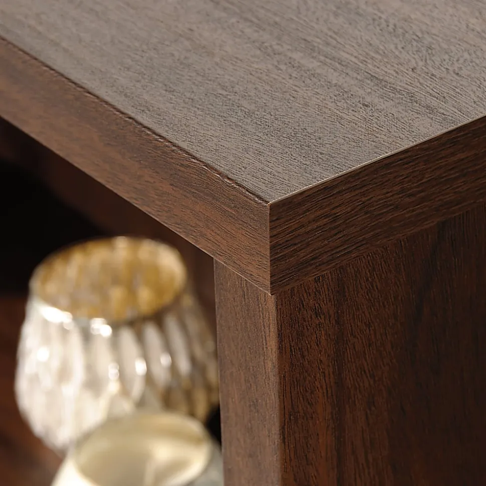 Sauder® Optimum 45"H 3-Shelf Bookcase Spiced Mahogany