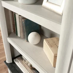 SauderĀ® Palladia 72āH 5-Shelf Library Bookcase, Glacier Oak