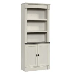 Sauder® Palladia 72”H 5-Shelf Library Bookcase, Glacier Oak