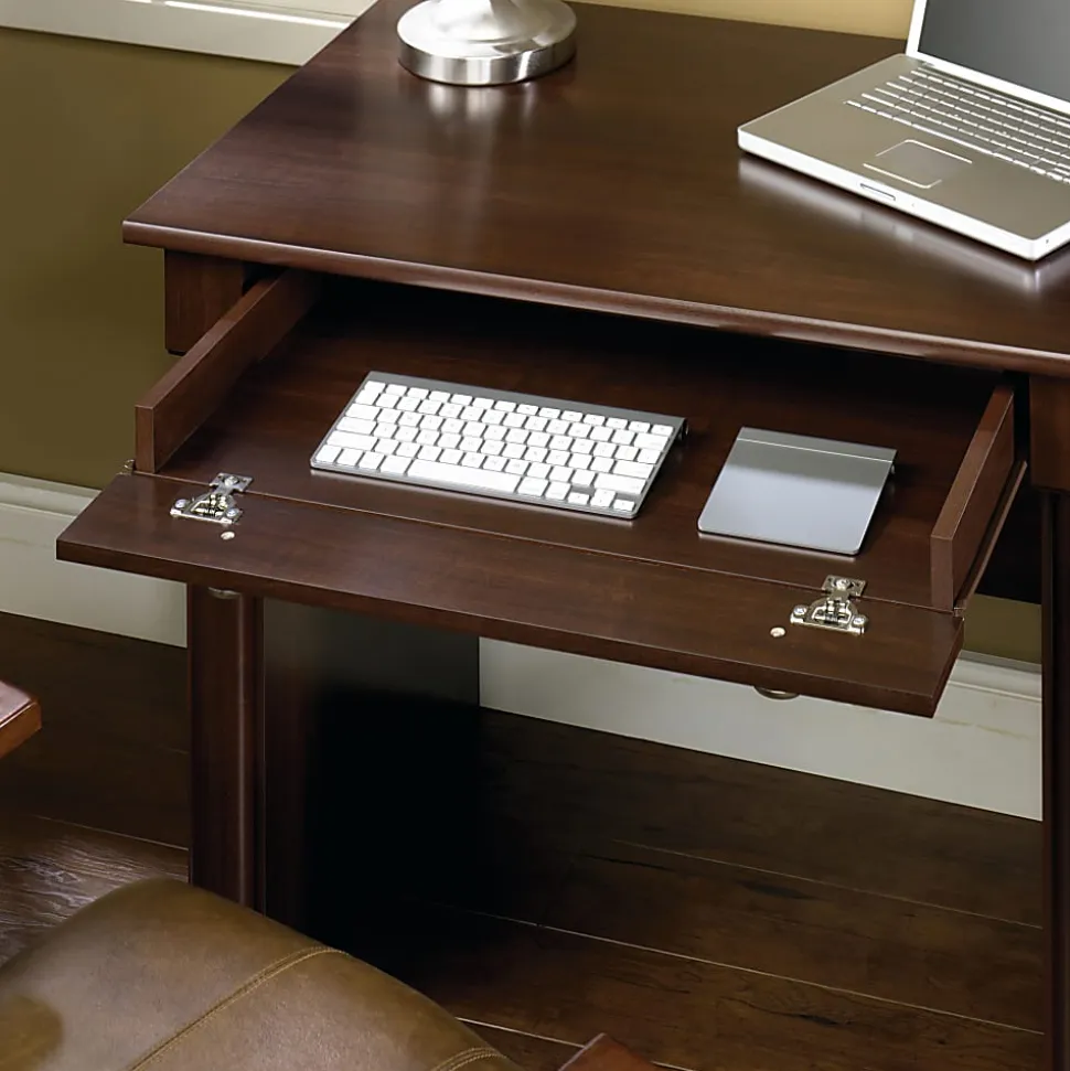 Sauder® Palladia 54"W Computer Desk, Select Cherry
