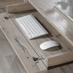 Sauder® Palladia 54"W Computer Desk, 54"W, Split Oak