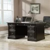 Sauder® Palladia 66"W Executive Computer Desk, Wind Oak