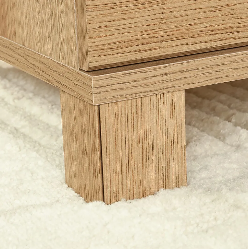 Sauder® Rosedale Ranch 60"W Modern Farmhouse L-Shaped Computer Desk, Timber Oak®