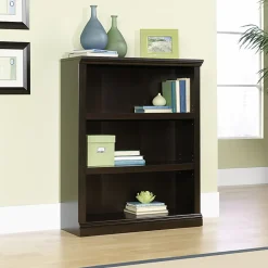 SauderĀ® Select 44"H 3-Shelf Bookcase, Jamocha Wood