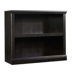Sauder® Select 30"H 2-Shelf Bookcase, Estate Black