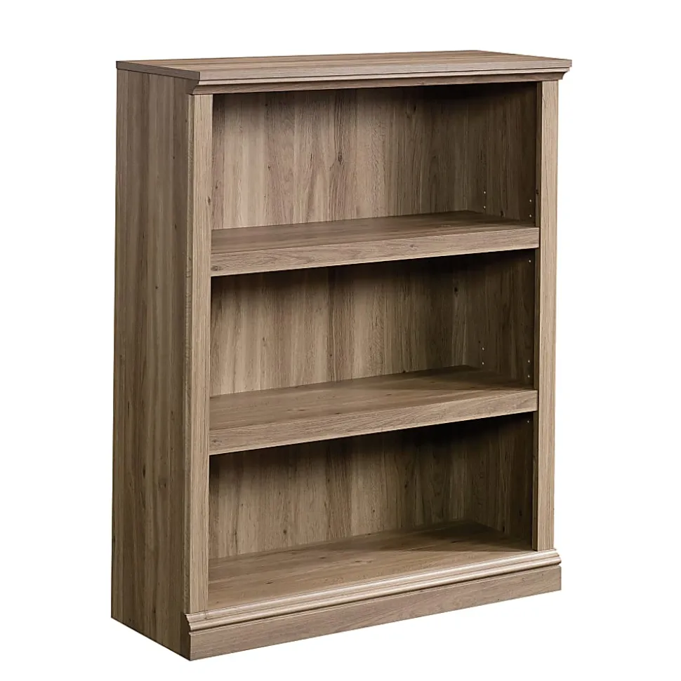 Sauder® Select 44"H 3-Shelf Bookcase, Salt Oak