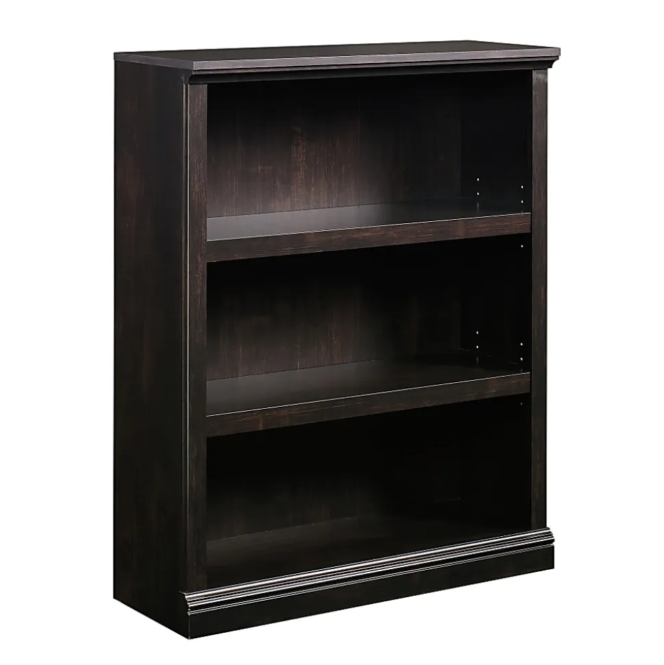 Sauder® Select 44"H 3-Shelf Bookcase, Estate Black