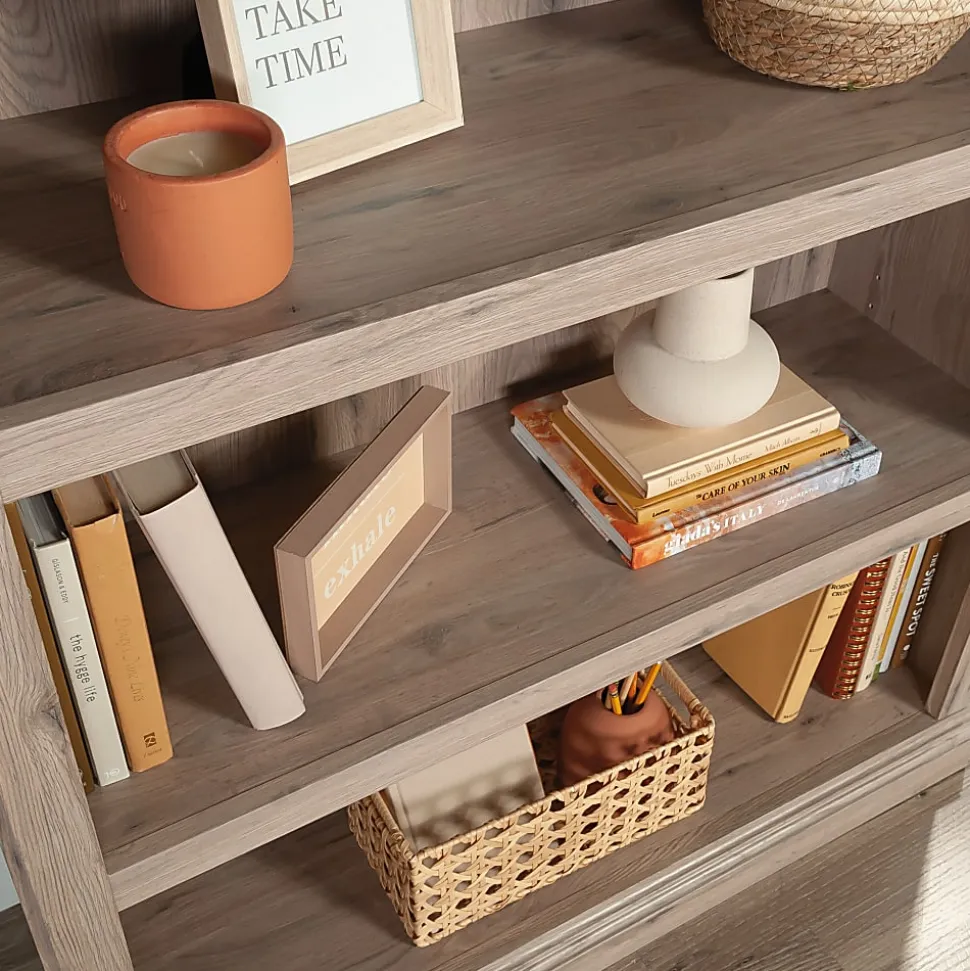 Sauder® Select 44"H 3-Shelf Bookcase, Laurel Oak®