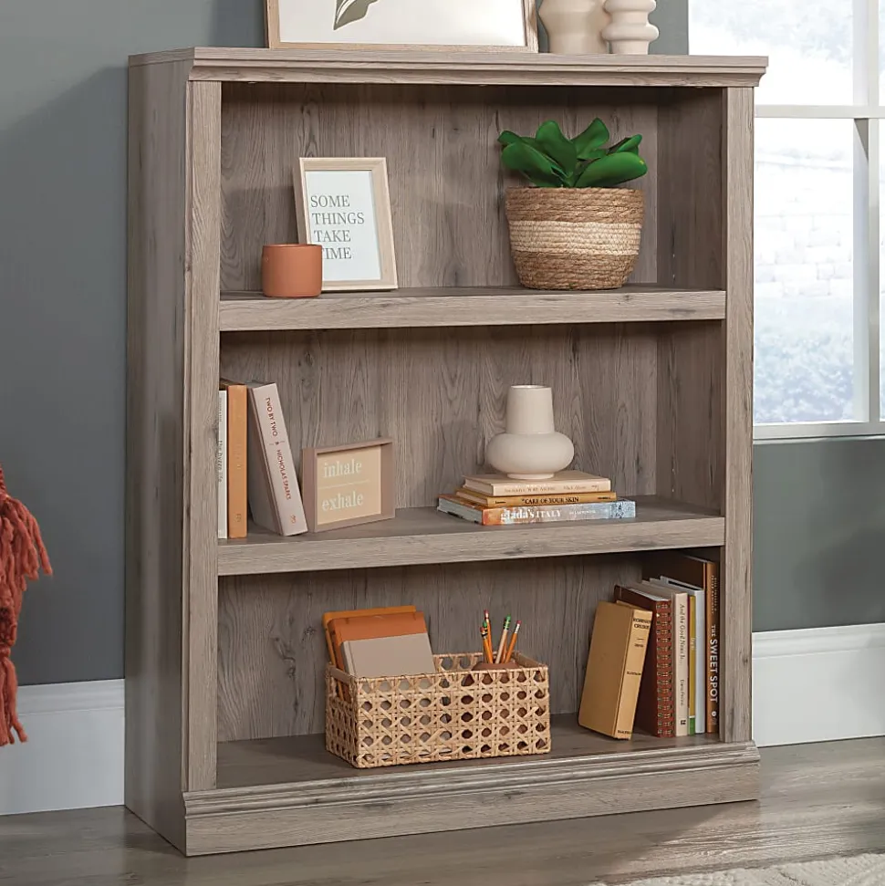 Sauder® Select 44"H 3-Shelf Bookcase, Laurel Oak®
