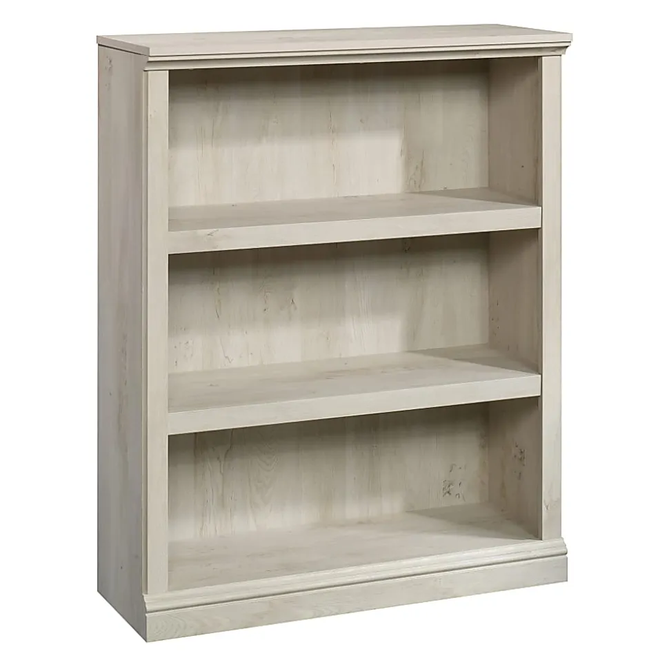 Sauder® Select 44"H 3-Shelf Bookcase, Chalked Chestnut