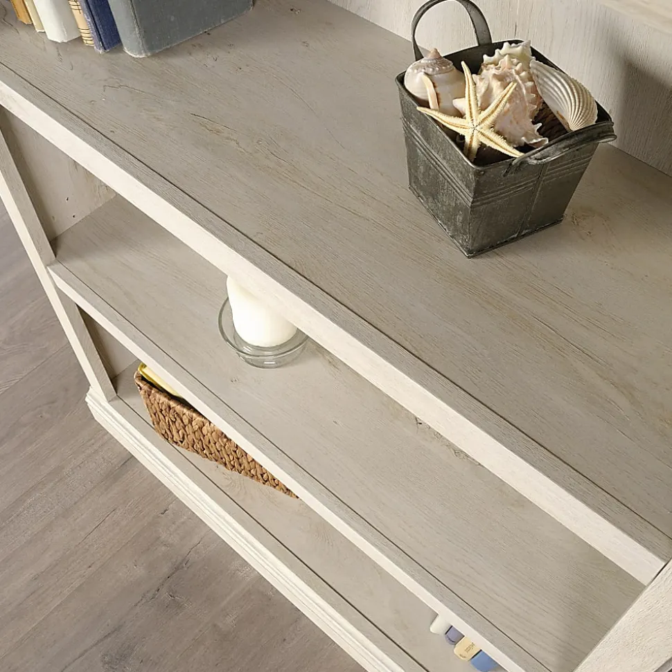 Sauder® Select 44"H 3-Shelf Bookcase, Chalked Chestnut