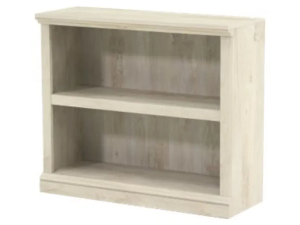 Sauder® Select 30"H 2-Shelf Bookcase, Chalked Chestnut