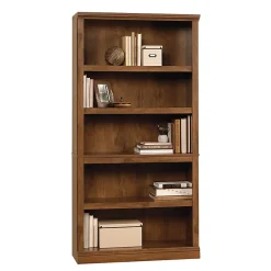 Sauder® Select 70"H 5-Shelf Bookcase, Oiled Oak