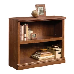 Sauder® Select 29 15/16"H 2-Shelf Transitional Bookcase, Oak/Light Finish, Standard Delivery