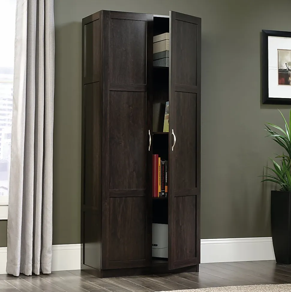 Sauder® Select Storage Cabinet, Cinnamon Cherry