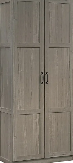 Sauder® Select Storage Cabinet, 71-1/2”H x 29-5/8”W x 16”D, Silver Sycamore