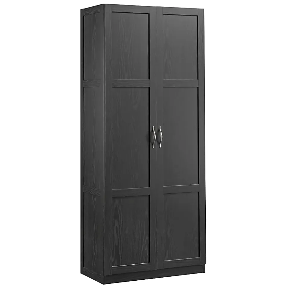 Sauder® Select 30"W Contemporary Storage Cabinet, Black
