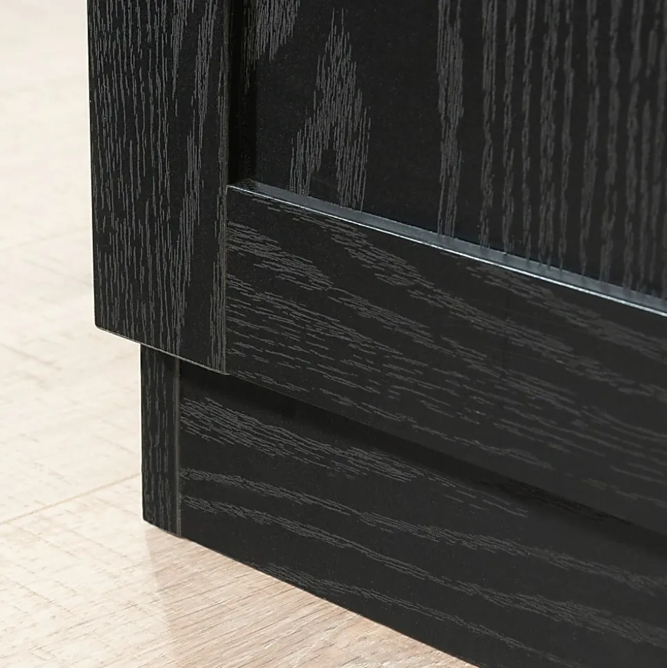 Sauder® Select 30"W Contemporary Storage Cabinet, Black