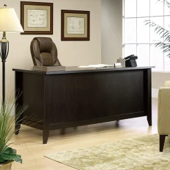 SauderĀ® Shoal Creek 66"W Executive Computer Desk, Jamocha Wood