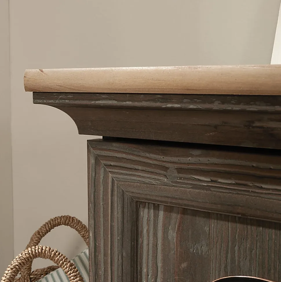 Sauder Sonnet Springs 30"W Printer Utility Stand, Pebble Pine®