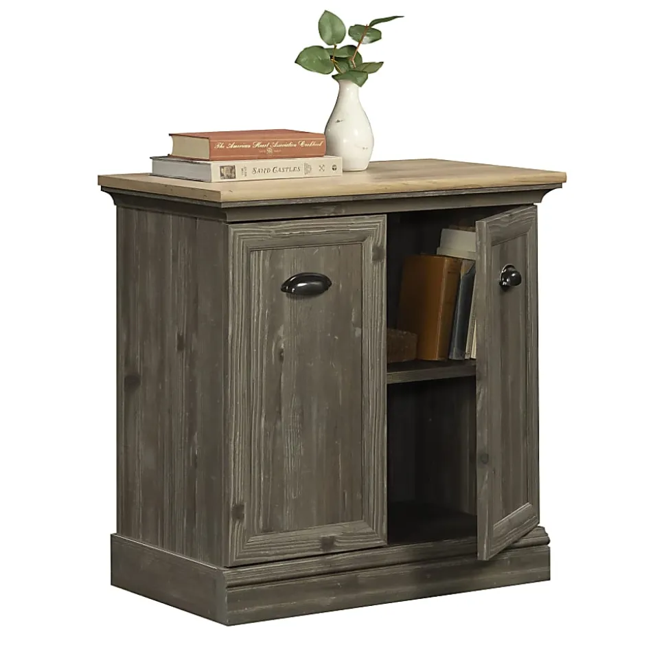Sauder Sonnet Springs 30"W Printer Utility Stand, Pebble Pine®
