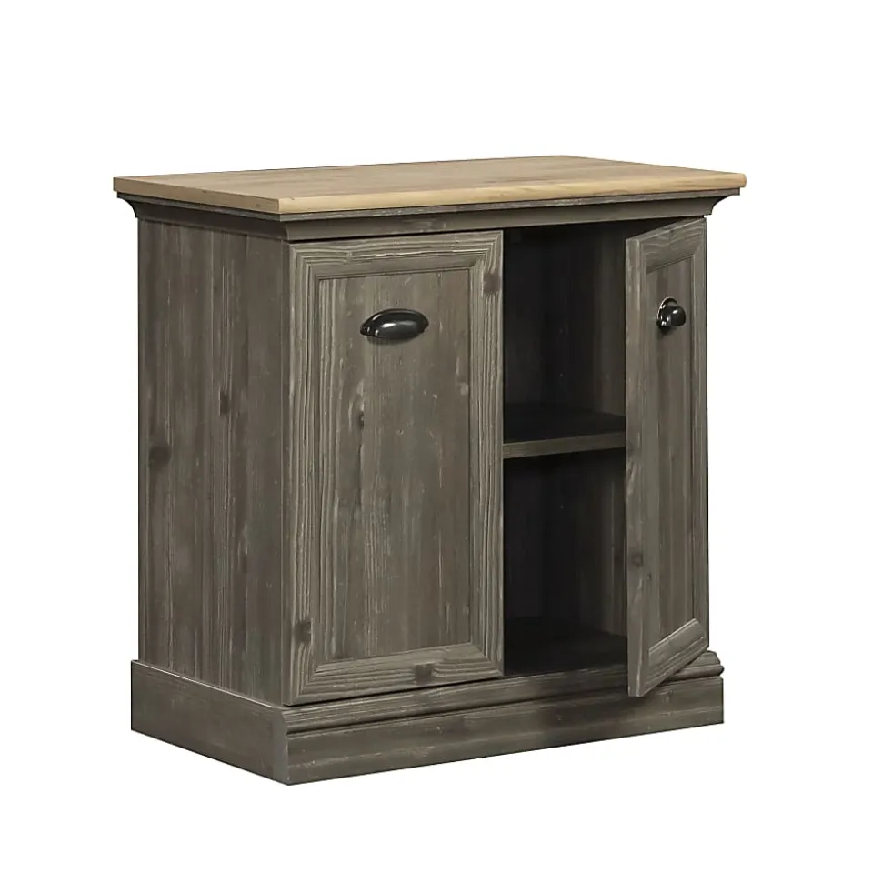 Sauder Sonnet Springs 30"W Printer Utility Stand, Pebble Pine®
