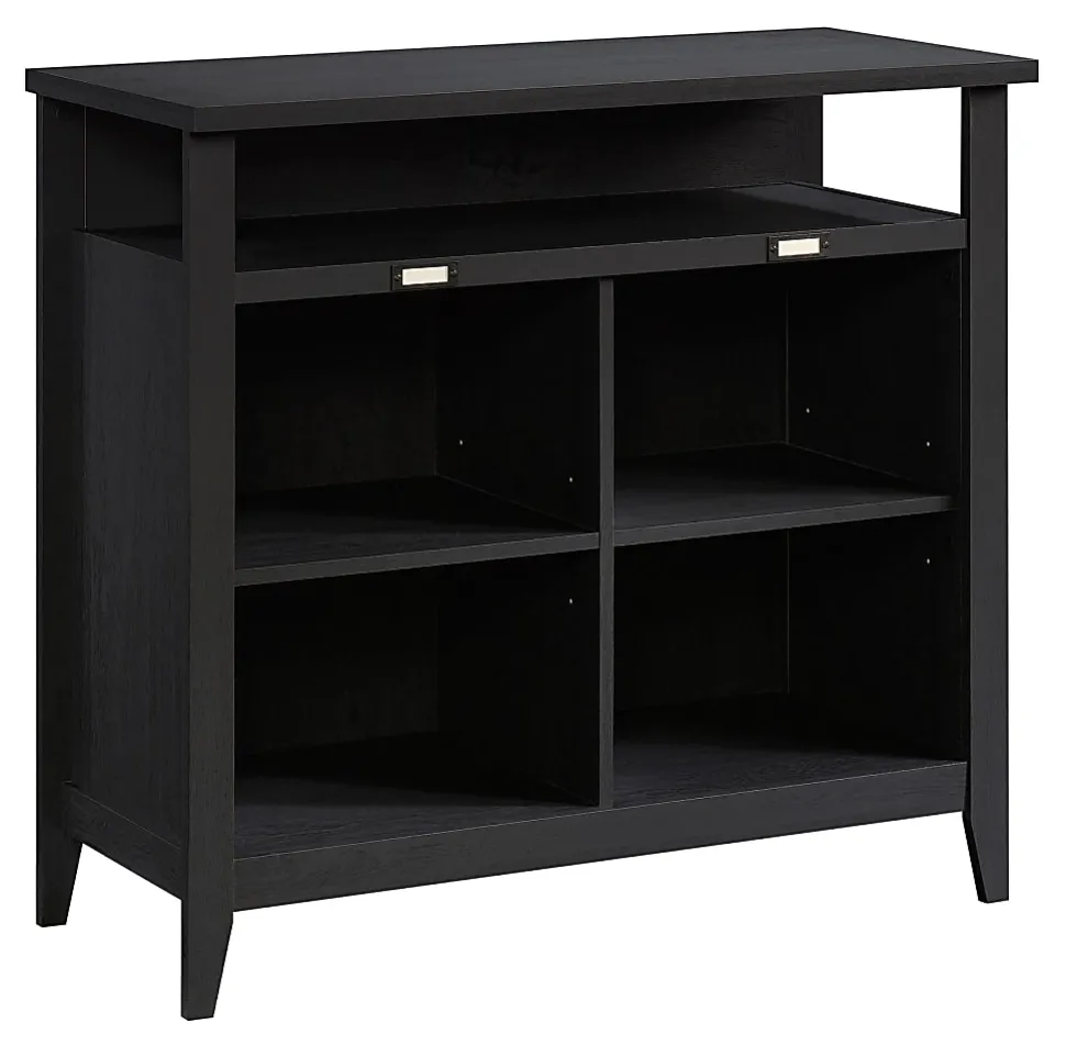 Sauder® Summit Station 36"H 4-Cube Storage Bookcase, Raven Oak