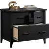 Sauder® Summit Station 33-3/4"W x 23-7/16"D Lateral File Cabinet, Raven Oak