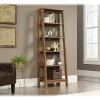 Sauder® Trestle 72"H 5-Shelf Bookcase, Vintage Oak