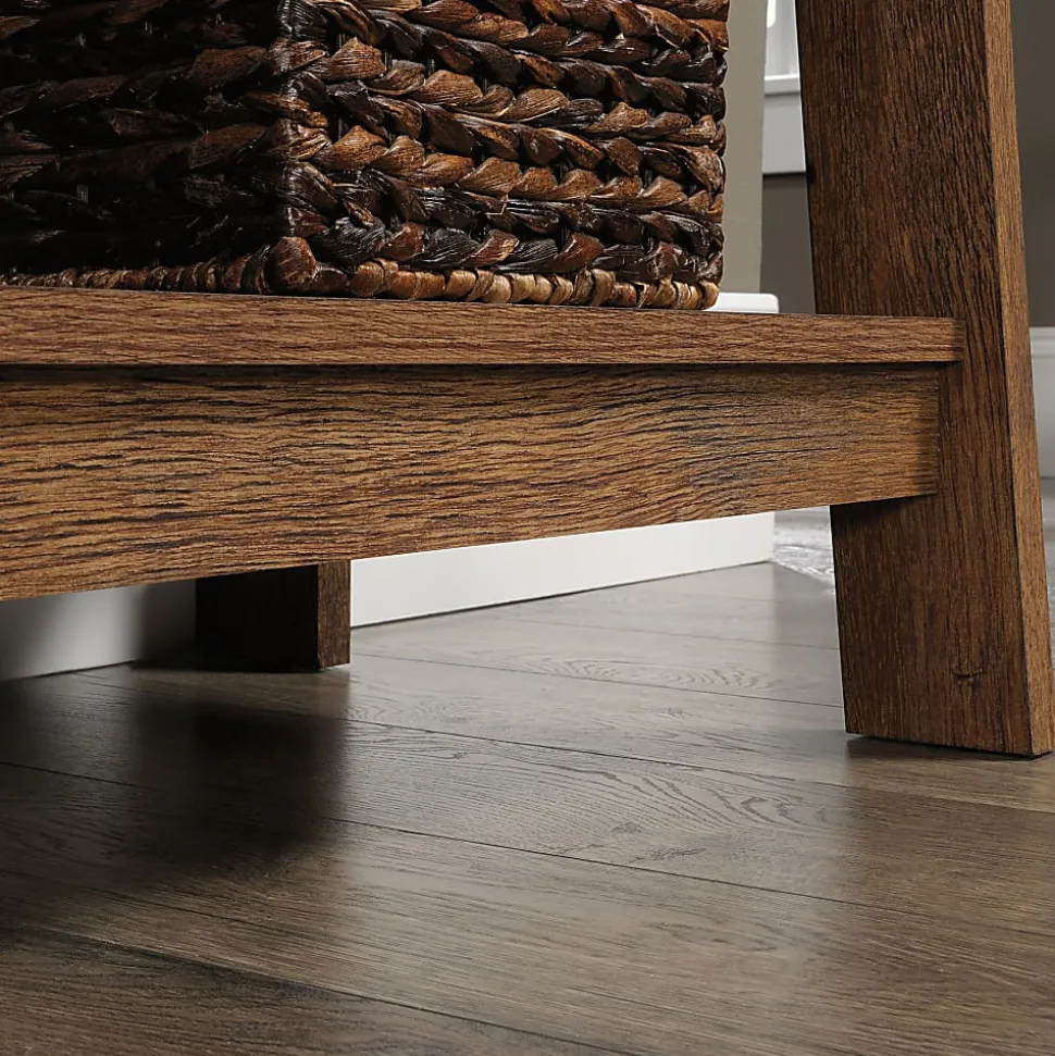 Sauder® Trestle 72"H 5-Shelf Bookcase, Vintage Oak